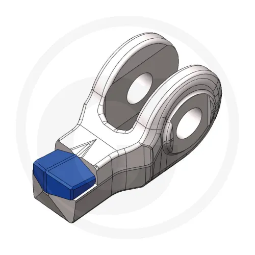Bijak do narzędzi AHWI / Prinoth Narzędzia 2 końcówki, MSA33 stonecrusher tool