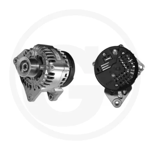 Alternator kompaktowa budowa, wewnętrzny wentylator