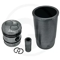 Piston set complete Case IH  D 436, 439  Engine : DD-148 Supplied without O-ring 5 rings, Ø 87.31 mm  gudgeon pin Ø 28 x 72