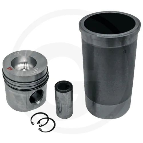 Piston set complete Case IH  856, 1246, 1255  Engine s: DT-239, DT-358 Supplied without O-ring 3 rings, Ø 98.43 mm  gudgeon pin Ø 38 x 82 mm