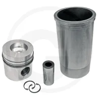 Piston set complete Case IH  824, 844, 4220, 784, 785, 795  Engine : D-246 Supplied without O-ring 3 rings, Ø 100 mm  gudgeon pin Ø 36 x 82 mm