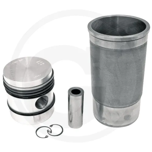 Piston set complete Case IH  238, 364, 374, 384, B 414, 424, 434, 444  Engine : BD 154 Supplied without O-ring 5 rings, Ø 88.8 mm  gudgeon pin Ø 28 x