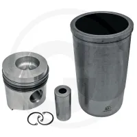 Piston set complete Fendt  Farmer 305LS, 305LSA, Favorit 600  Engine s: D 227-4.2, D 227-6 Supplied without O-ring 4 rings, Ø 100 mm  gudgeon pin Ø
