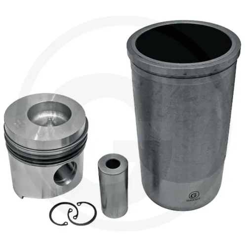 Piston set complete Fendt  Farmer 305LS, 305LSA, Favorit 600  Engine s: D 227-4.2, D 227-6 Supplied without O-ring 4 rings, Ø 100 mm  gudgeon pin Ø
