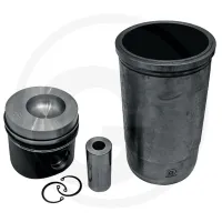Piston set complete Fendt  Farmer 305LS, 305LSA, 306LSA, 311LSA, 312LSA, Favorit 511  Engine s: D 226-B4, D 226-B6 Supplied without O-ring 3 rings, Ø
