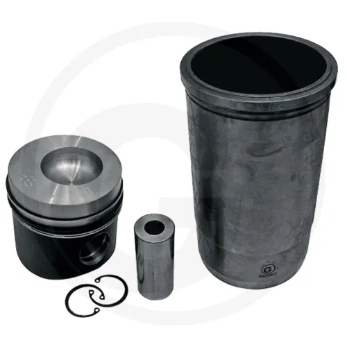 Piston set complete Case IH  C 55, 55A  Engine : D 226-B3 Supplied without O-ring 3 rings, Ø 105 mm  gudgeon pin Ø 35 x 82 mm  combustion chamber Ø