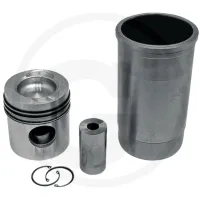 Piston set complete John Deere  4640, 4840, 4650, 4850, 8440  Engine : 6466 Supplied without O-ring 3 rings, Ø 116 mm  gudgeon pin Ø 47.6 x 91.4 mm