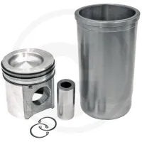 Piston set complete John Deere  4055, 4255, 4455, 4755, 7700, 7800, 8570, 8100, 8200, 8300, 8400, various combines  Engine s: 6076T, 6076, 7.6 litre