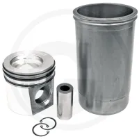 Piston set complete John Deere  7710, 7810, 8100, 8200, 8300, 8400, 8100T, 8200T, 8300T, 8400T, 8110, 8210, 8310, 8410, 8110T, 8210T, 8310T, 8410T