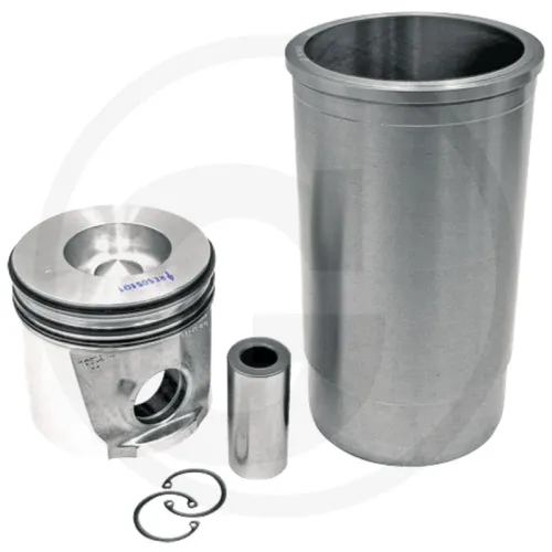Piston set complete John Deere  3210, 3310, 5415, 5615, 5620, 6010, 6020, 6505, 6510, 6515, 6520  Engine s: 4039, 4045D, 6068D Supplied without