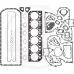 Zestaw uszczelek John Deere  6520, 6620, 6820, 6920, 6920S, 7720, 7820, kombajn WTS 9560   6,8L PowerTech, 6068, Tier 2