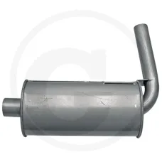 GRANIT 38014015 — Tłumik Landini  Advantage 55, 60, 65, 75, 85, Frutetti 5530, 6530, 7530, 8530, 5...