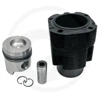 Zestaw naprawczy silnika Hürlimann  H361   1053P 4 pierścienie, Ø 105 mm  Ø sworznia 35 x 90 mm  Ø komory spalania 59,2 mm  głębokość komory spalania
