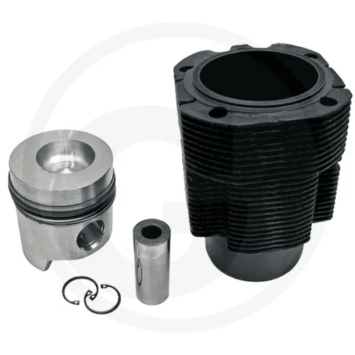 Zestaw naprawczy silnika Hürlimann  H361   1053P 4 pierścienie, Ø 105 mm  Ø sworznia 35 x 90 mm  Ø komory spalania 59,2 mm  głębokość komory spalania