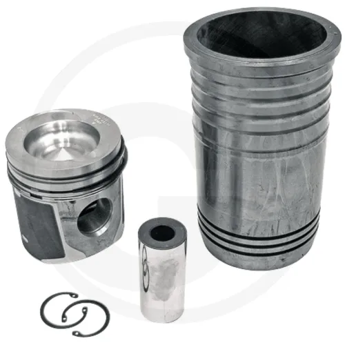 Piston set complete Valtra - Valmet  8200, 8550, 8750, 8550HI, 8950HI  Engine s: 634D, 634DS, 634DSRE, 634DSBE Supplied without O-ring 3 rings, Ø 108