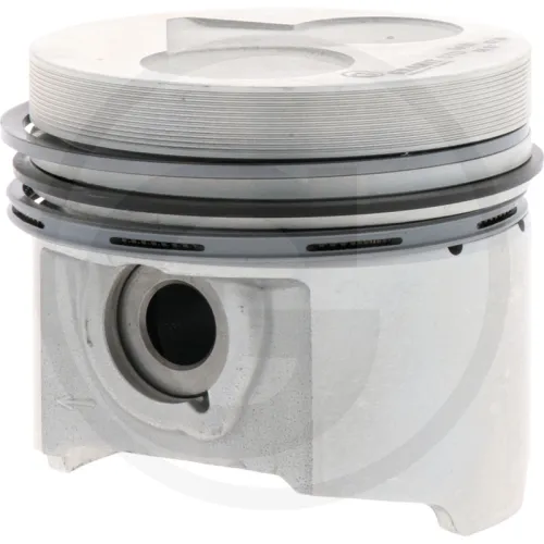 Tłok kpl. Kubota  L 4200, ME 5700   V2203 3 pierścienie, Ø 87 mm  wysokość sprężania 43,45 mm  głębokość komory spalania 1,5 mm  głębokość osadzenia