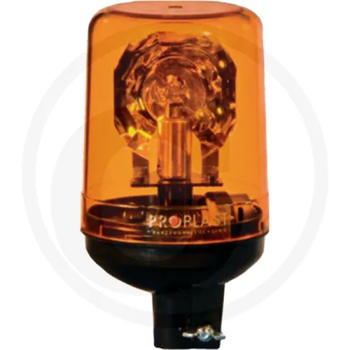 Lampa obrotowa 12 V do rurki nasadzanej montaż na rurkę nasadzaną Lampy obrotowe / błyskowe