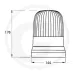 Lampa obrotowa z mocowaniem magnet. 12 V halogen | mocowanie na magnes Lampy obrotowe / błyskowe