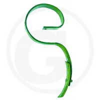 Ząb sprężynowy wzmocniony Kombinacja uprawowo-siewna i siewniki precyzyjne 45 x 10 mm, z redlicą