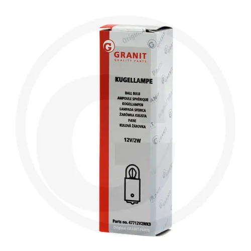 Żarówka kulista T2W 24 V / 2 W Żarówki / oprawy