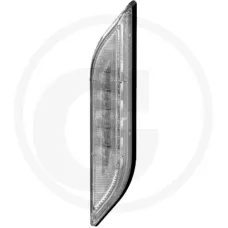 HELLA 4550020090 — Lampa kierunkowskazu LED tył, strona prawa Oświetlenie obrysowe