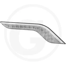 HELLA 4550020104 — Lampa kierunkowskazu LED przód, strona prawa Oświetlenie obrysowe