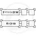 Przerywacz kierunkowskazu / elektroniczn 12 V, 6 przyłącza Listy zastosowań
