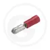 Wtyczki okrągłe kolor czerwony, Ø 4 mm, do kabla 0,5 - 1 mm² Elementy montażowe