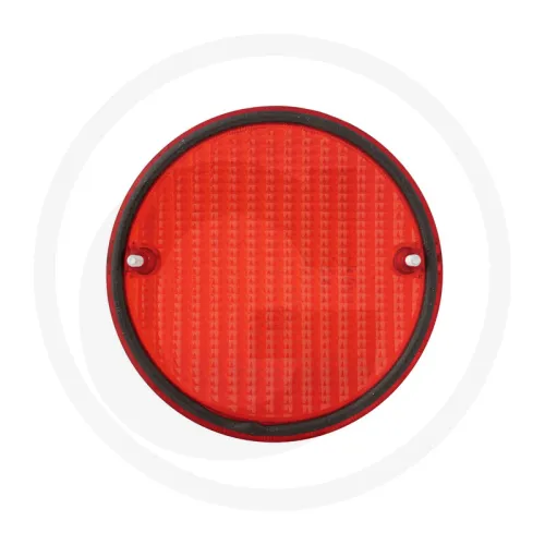 Klosz lampy ze śrubami, czerwony Lampy tylne