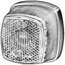 HELLA 4559EL 117334001 — Klosz lampy Oświetlenie obrysowe