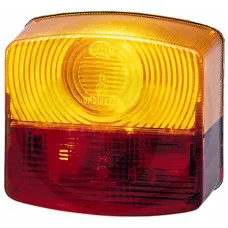 HELLA 4559EL 118614011 — Klosz lampy strona lewa i prawa, pasuje do Case IH 1-34-776-010 Listy zastosowań