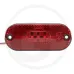 Lampa obrysowa z odblaskiem, owalna LED Lampy tylne