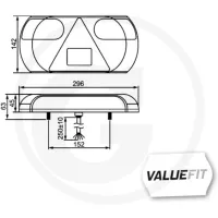 Lampa tylna LED Lampy tylne