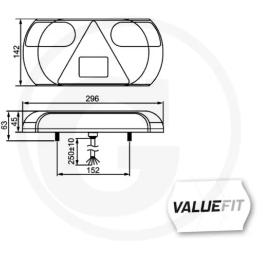 Lampa tylna LED Lampy tylne