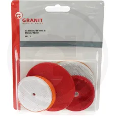 Blister 4990910 — Odblask Zestaw, 6 sztuk. (3x 84 mm / 3x 61 mm) Odblaski