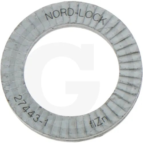 Nord-Lock podkładki klinowo-zabezpieczające NL 12 ocynk. Gwiazdy palcowe i akcesoria Rotarystar od roku produkcji 2019