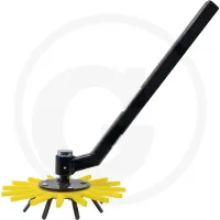 Gwiazda pielnika prawa Części gwiazdy pielnika Ø 370 mm, przy rozstawie rzędów powyżej 400 mm do rzędów o szerokości większej niż 40 cm (z uchwytem 40
