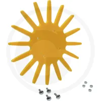 Gwiazda palcowa Gwiazdy palcowe i akcesoria duża, wersja żółta, standardowa twardość, do uprawy winorośli