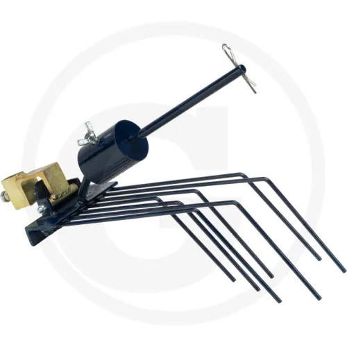 Brona rzędowa 7 zębów Lemiesze i akcesoria Włóka rzędowa do trzonka 10 x 30 mm Szerokość robocza 130 - 300 mm