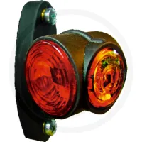 Lampa obrysowa, 2 szt. kabel przyłączeniowy 1,75 m, 24 V Oświetlenie obrysowe