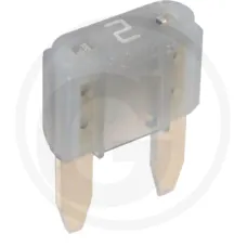 GRANIT 50750295572066 — Bezpiecznik płaski Mini 32 V maks. / 2 A | szare | opak. 1 Elementy montażowe