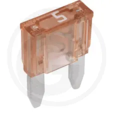 GRANIT 50750295575066 — Bezpiecznik płaski Mini 32 V maks. / 5 A | jasnobrązowe | opak. 1 Elementy monta...