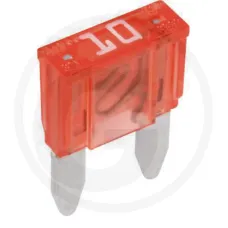 GRANIT 50750295577066 — Bezpiecznik płaski Mini 32 V maks. / 10 A | czerwone | opak. 1 Elementy montażow...