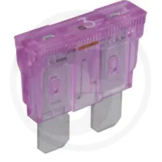 GRANIT 50750295803066 — Bezpieczniki wtykowe płaskie, standard, 32 V maks. / 3 A | fioletowe | opak. 10 ...