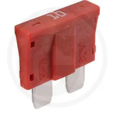 GRANIT 50750295853 — Bezpieczniki płaskie, standardowe 80 V maks. / 10 A | czerwone | opak. 1 Element...