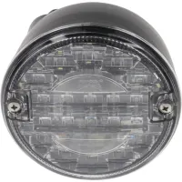 Lampa cofanie LED ze złączem śrubowym PG11, biały klosz lampy 12/24 V Aspöck Oświetlenie tylne