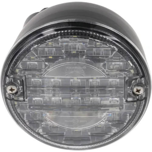 Lampa cofanie LED ze złączem śrubowym PG11, biały klosz lampy 12/24 V Aspöck Oświetlenie tylne