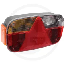 ASPÖCK 504248070007 — 12 V MULTIPOINT III z trójkątem, lewa lewa, z 8-pinowym złączem bagnetowym, bocz...