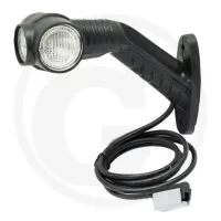 Lampa Superpoint III LED; lewa, kolor czerwony/biały/żółty Aspöck Lampy obrysowe