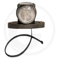 Lampa Superpoint III LED; lewa i prawa, kolor czerwony/biały Aspöck Lampy obrysowe